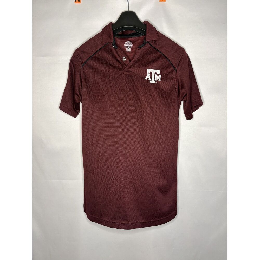 Texas A&M Polo Small Maroon Aggies